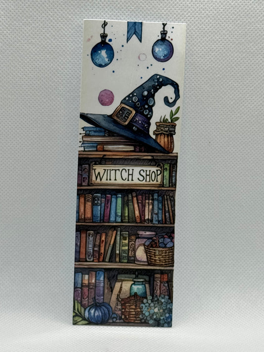 Bookmark - Witch Shop w/ Books