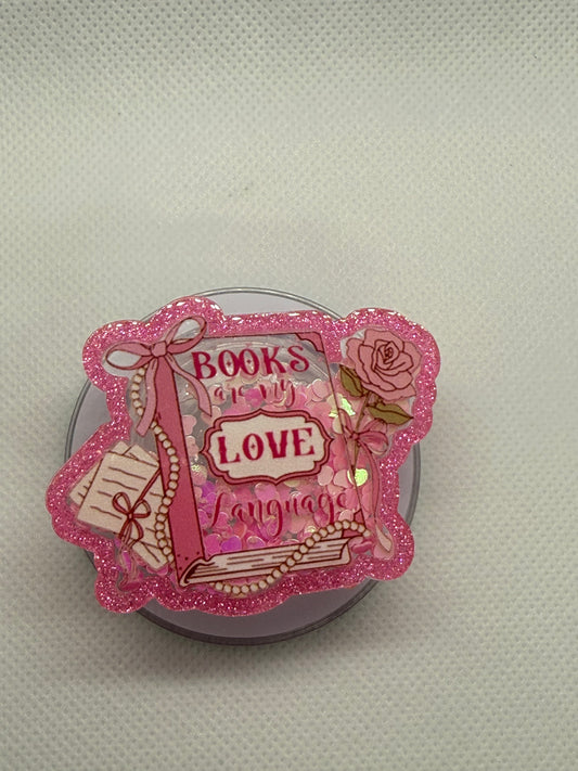 Pop Sockets - Shaker Style - Books Are My Love Language