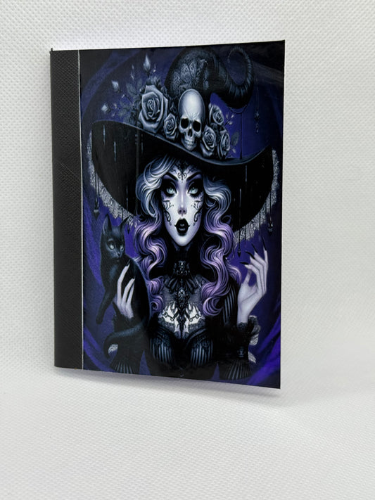Mini Composition Books - Purple Witch