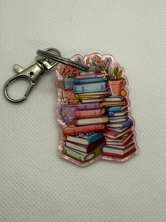 Keychains - Book Stacks