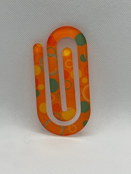 Jumbo Paperclips - Fall Bubbles
