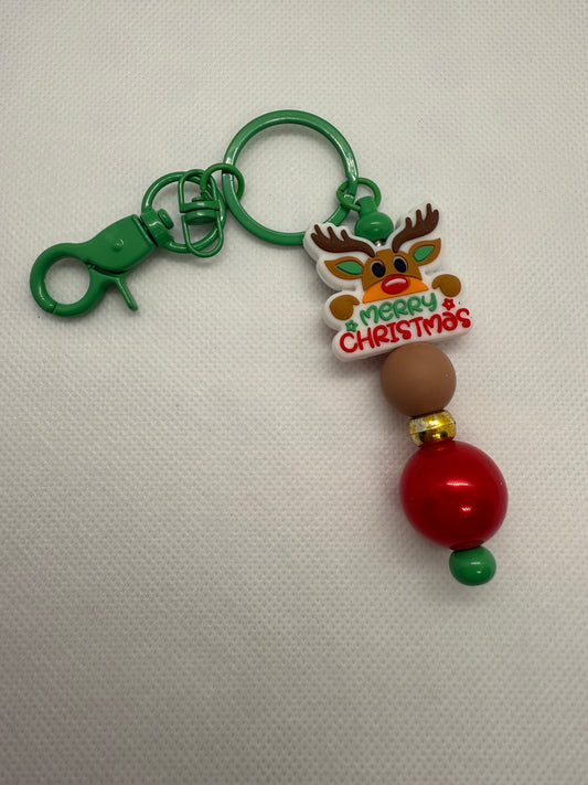 Keychains - Reindeer Merry Christmas