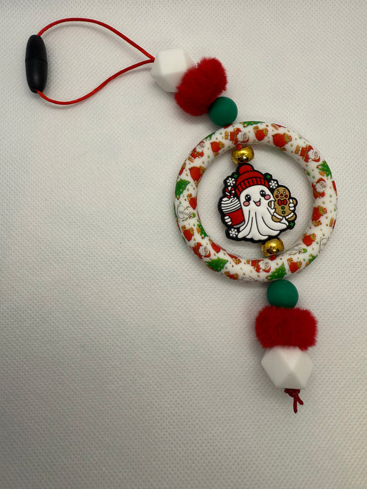 Car Charms - Christmas Ghost