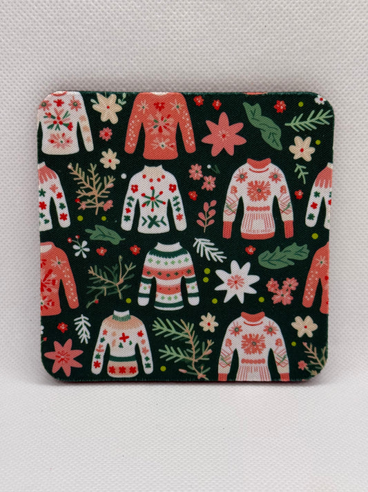 Drink Coasters - Christmas Sweaters