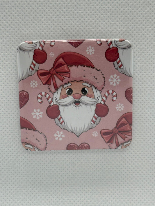 Fridge Magnets - Christmas Santa Face
