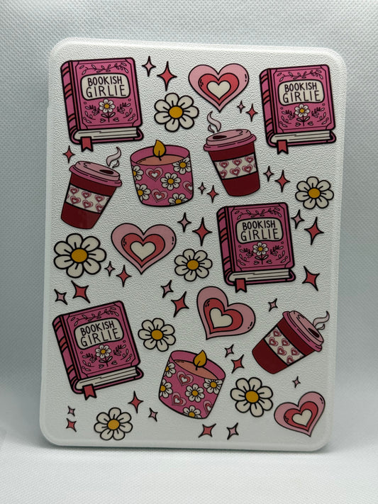 Kindle Case - 12th Paperwhite 2024 7 inch - Bookish Girlie Candles Cups