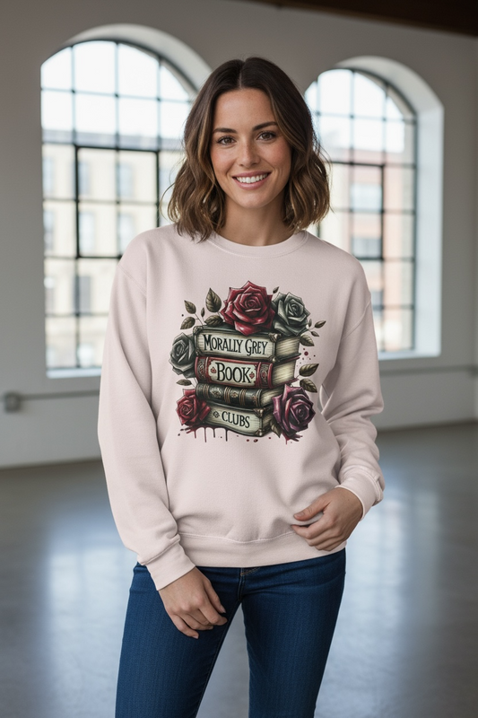 Sweatshirt - Large - Morally Grey Book Clubs