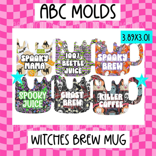 ABC - Witch’s Brew Mug - 4 Pack Random