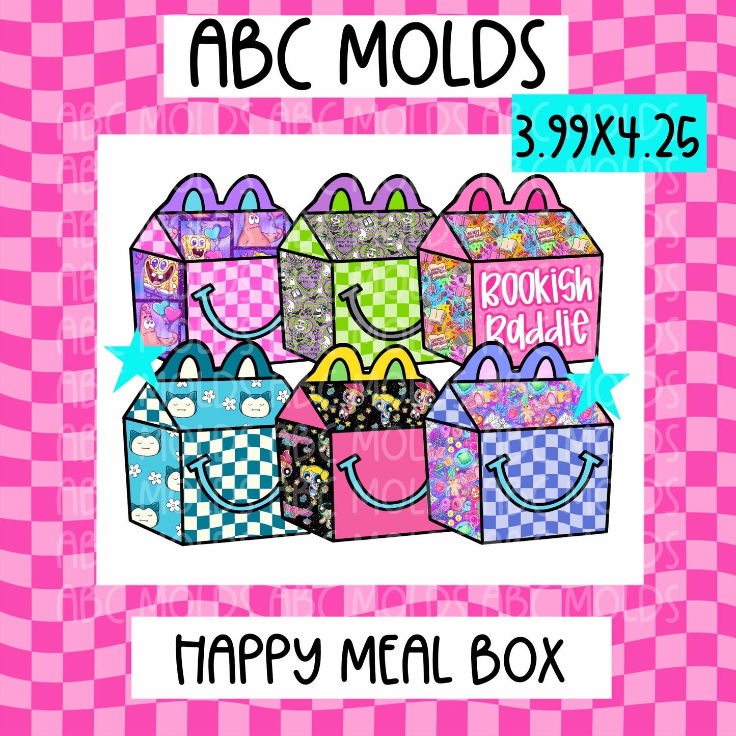 ABC - Happy Meal - 4 Pack Random