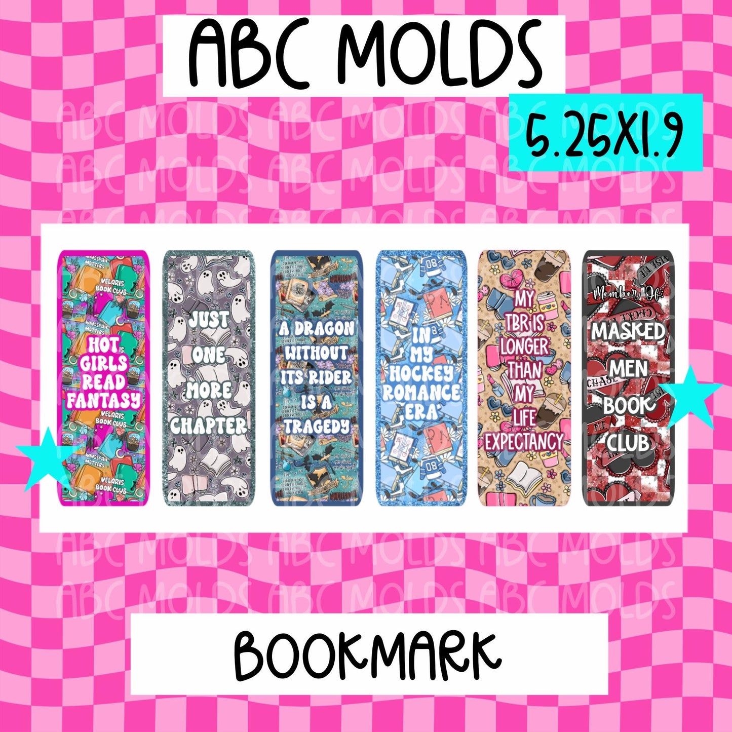 ABC - Bookmark - 4 Pack Random