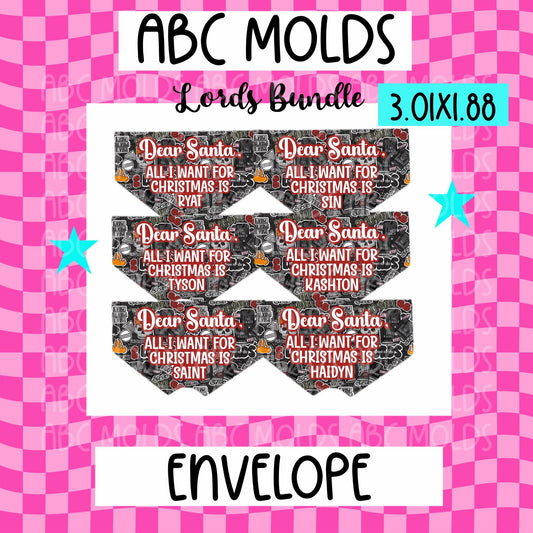 ABC - Envelope ( Part 2 ) - 4 Pack Random