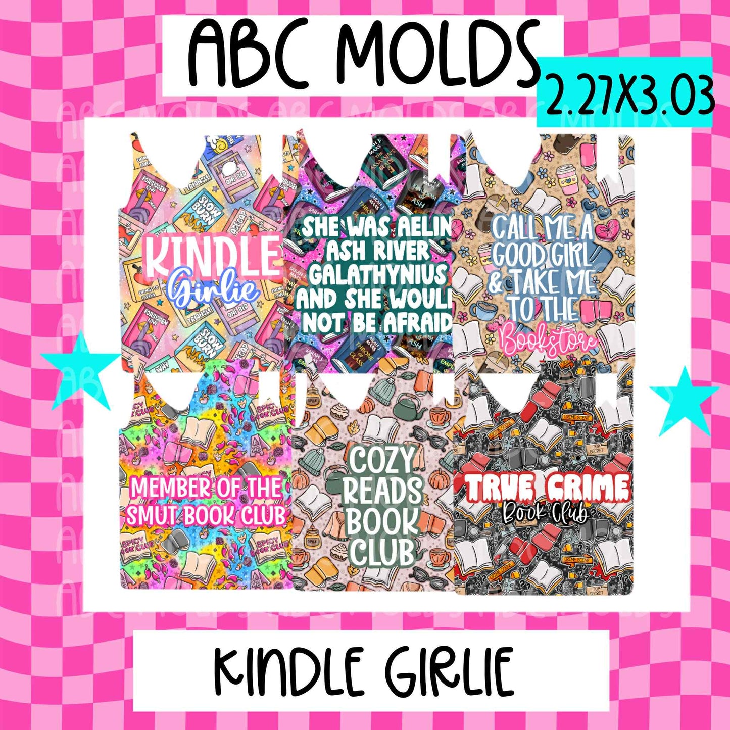 ABC - Kindle Girlie- 4 Pack