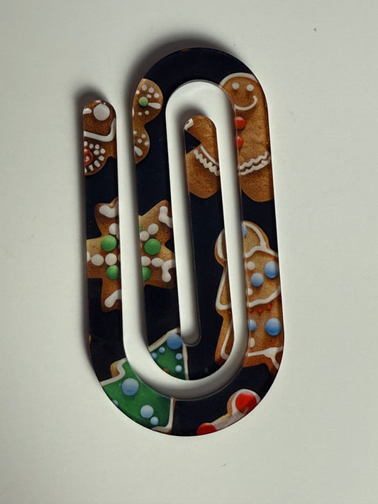 Jumbo Paperclips - Christmas Cookies
