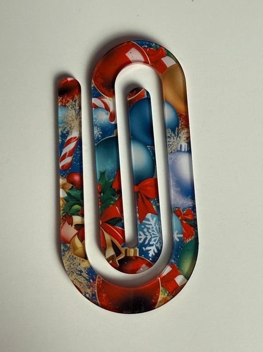 Jumbo Paperclips - Christmas Ornaments
