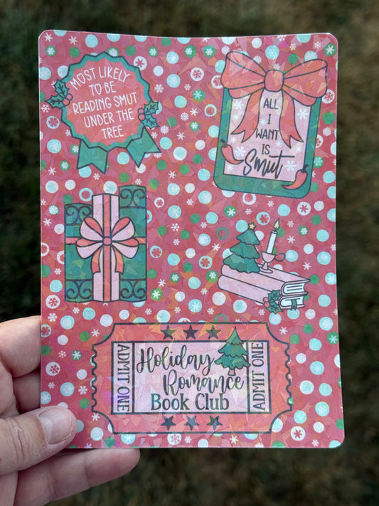 Kindle Inserts - Holographic - Christmas Smut - 2024 Paperwhite
