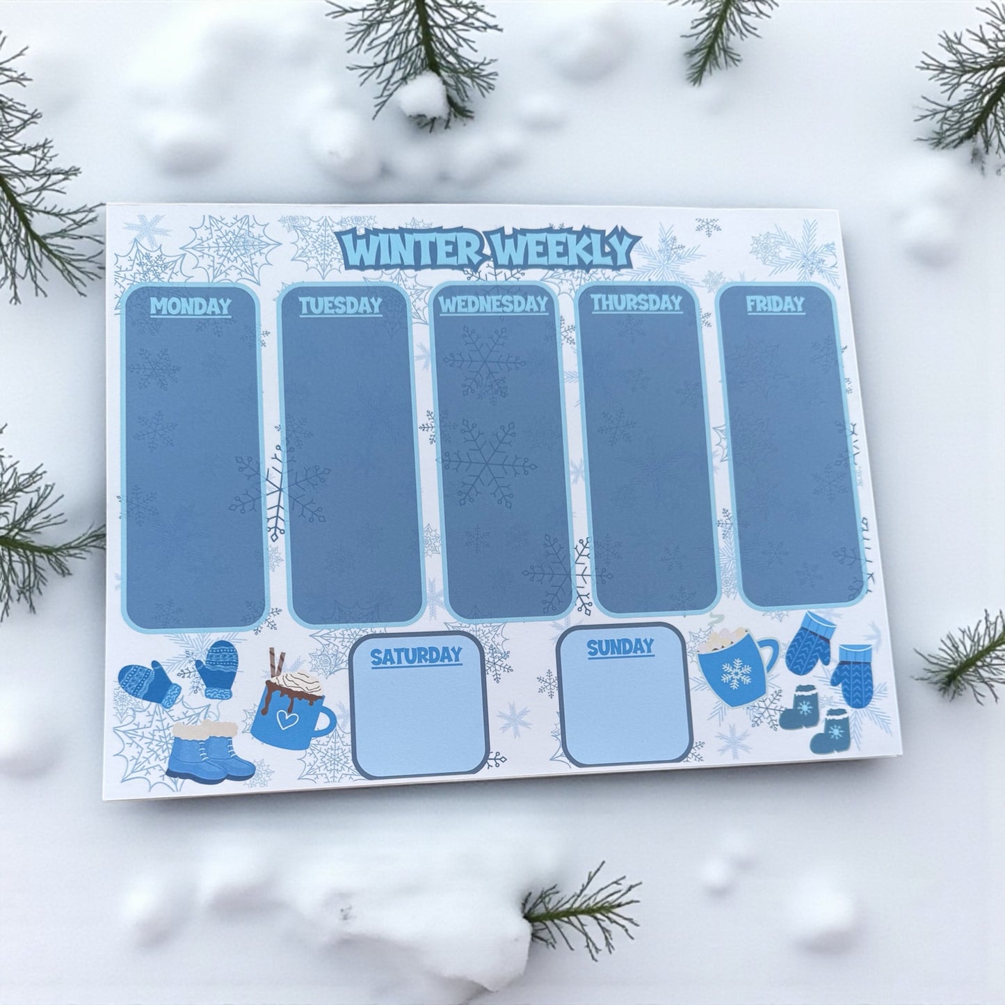 Weekly Planner - Winter Weekly