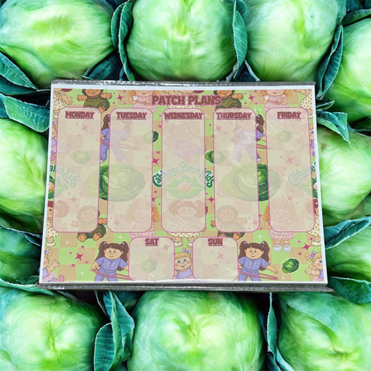 Weekly Planner - Patch Plans