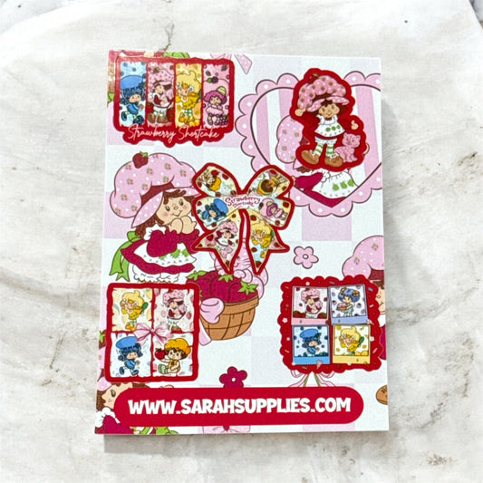 Sticker Sheet - Strawberry Girl
