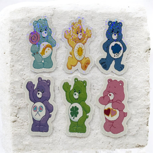 Holographic Stickers - CBs - Pack of 6