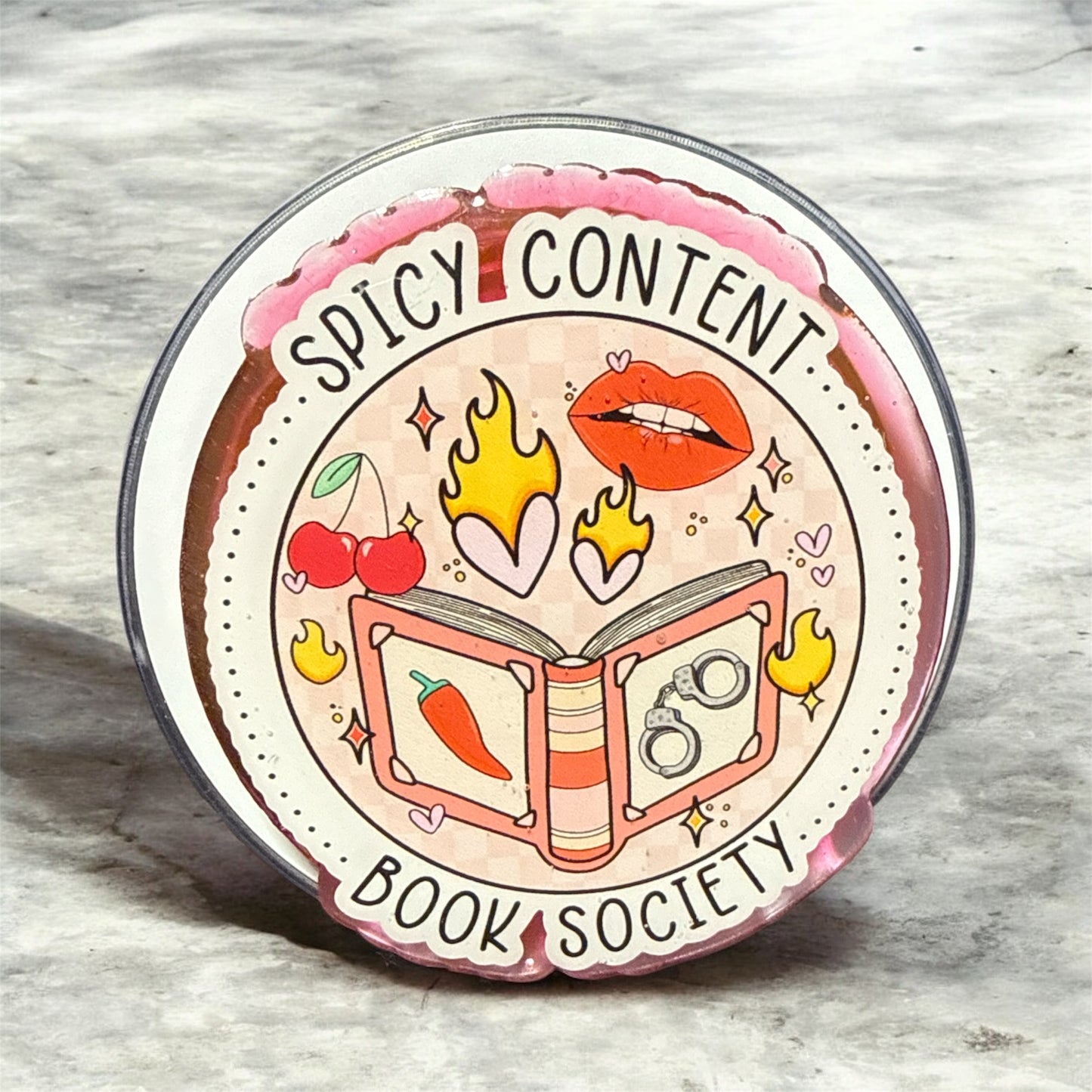 Pop Sockets - Spicy Content Book Society