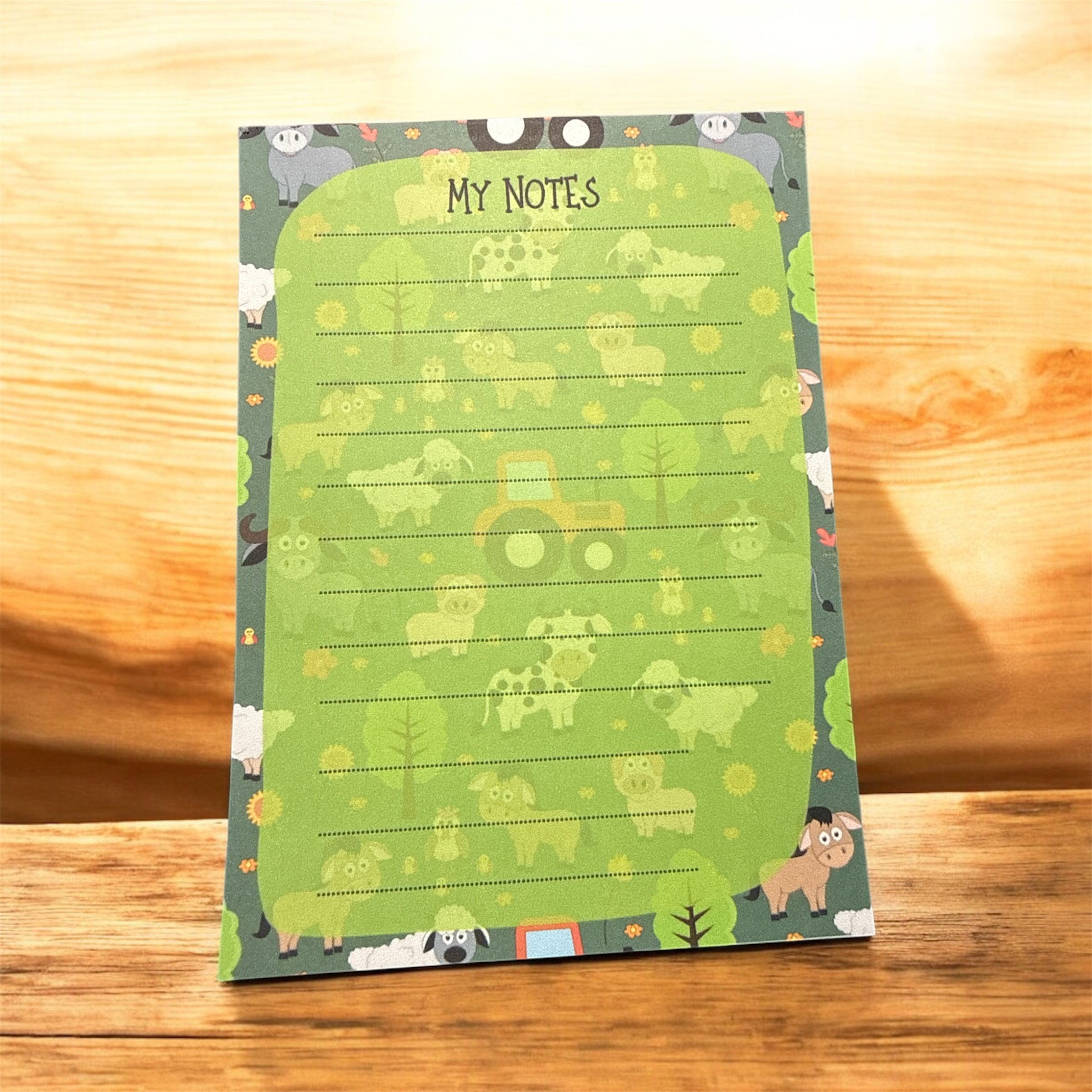 Notepad - Green Farm - January – Sarah Supplies