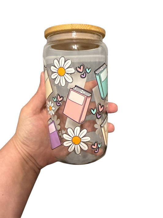 Cups and Tumblers - Books & Flowers