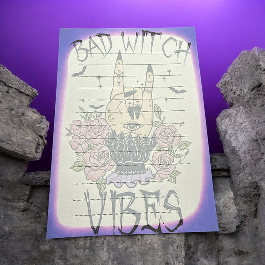 Notepad - Bad Witch Vibes