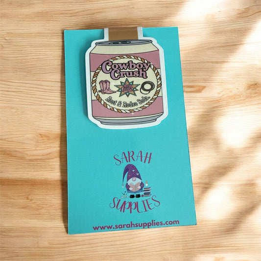 Magnetic Bookmark - Cowboy Crush