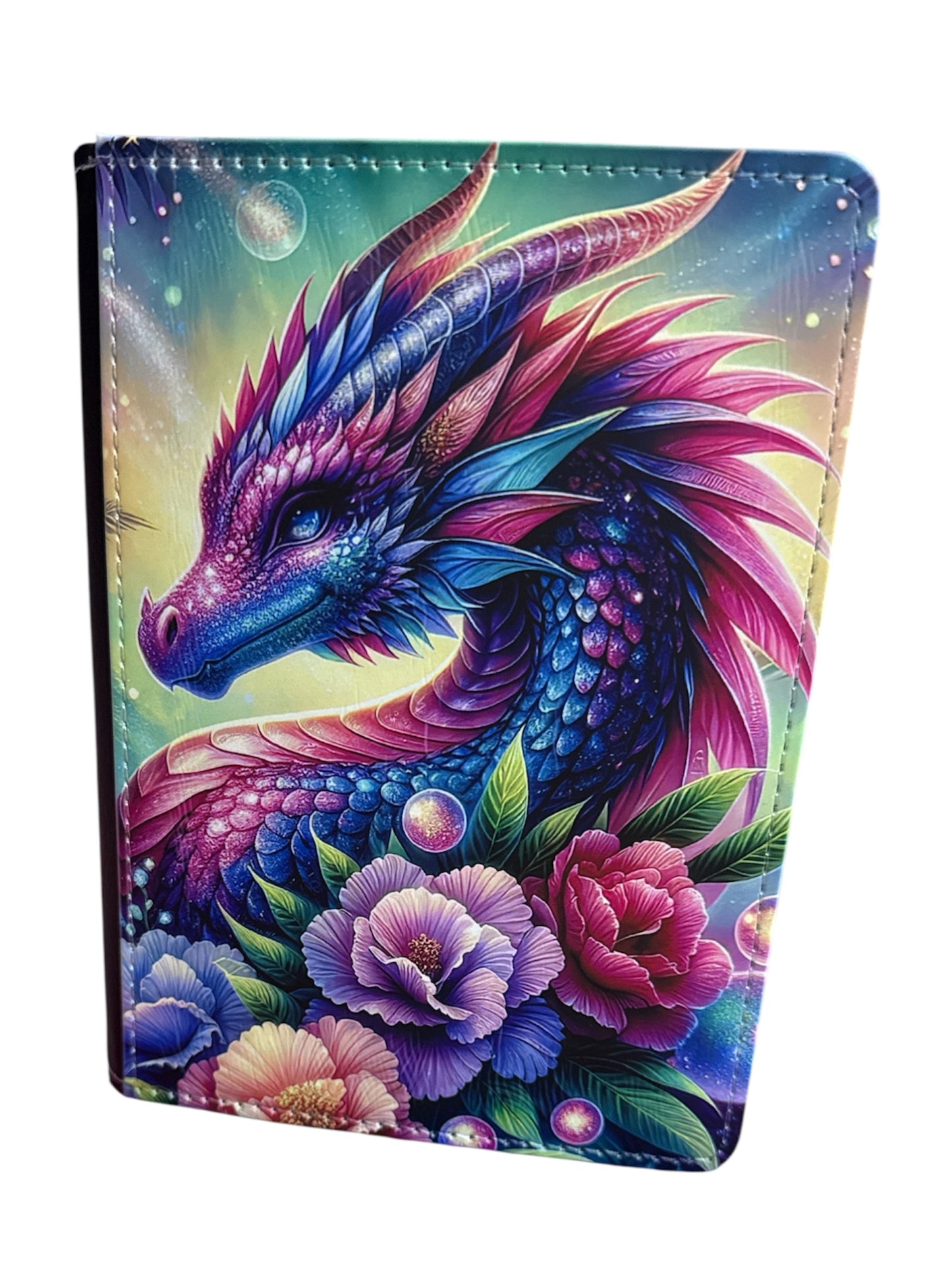 A6 Colorful Dragon Sublimation Journal  - Refillable & Bookmarked