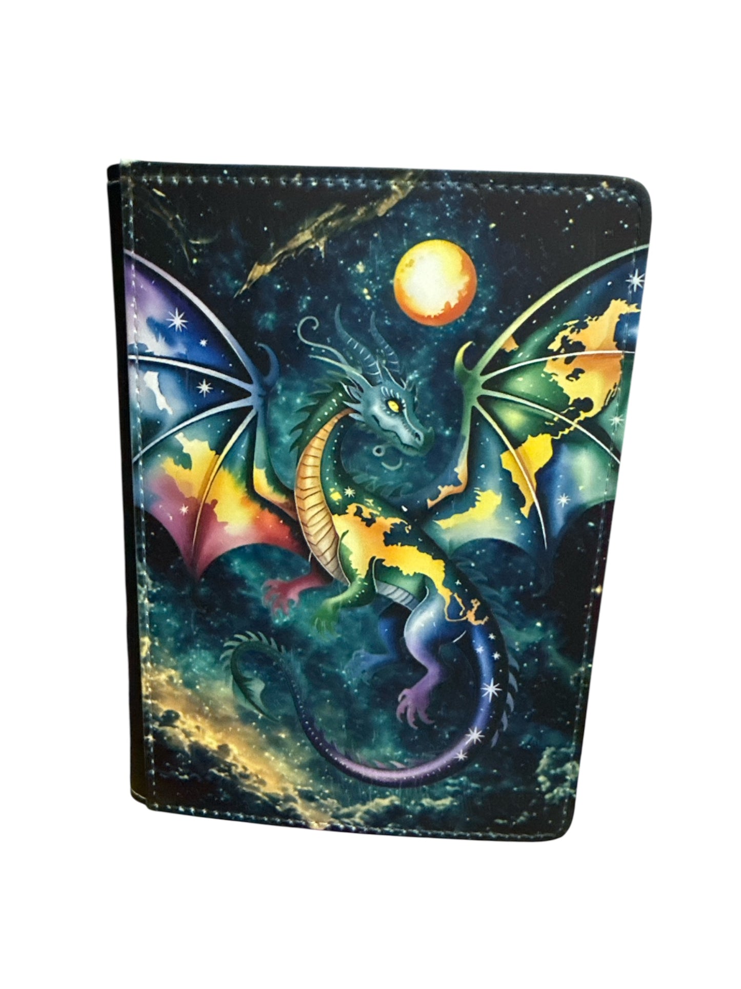 A6 Dragon & Moon  Sublimation Journal - Refillable & Bookmarked