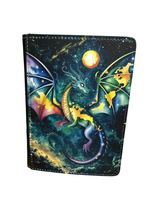 A6 Dragon & Moon  Sublimation Journal - Refillable & Bookmarked