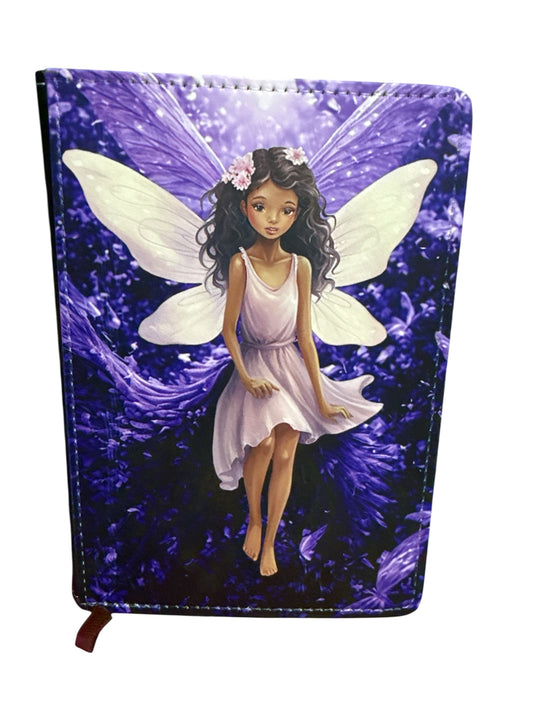 A6 Purple Fairy Sublimation Journal- Refillable & Bookmarked