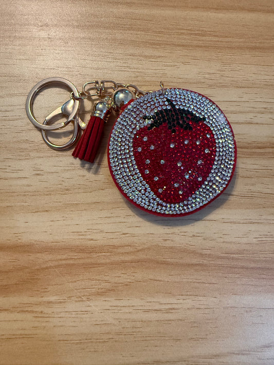 Keychains - Soft - Strawberry