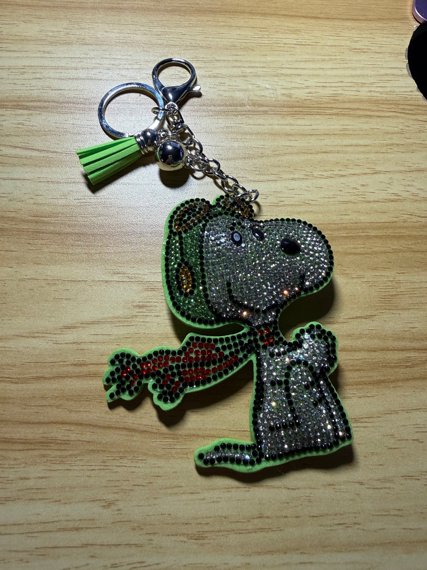 Keychains - Soft - Snoop Dog - Green