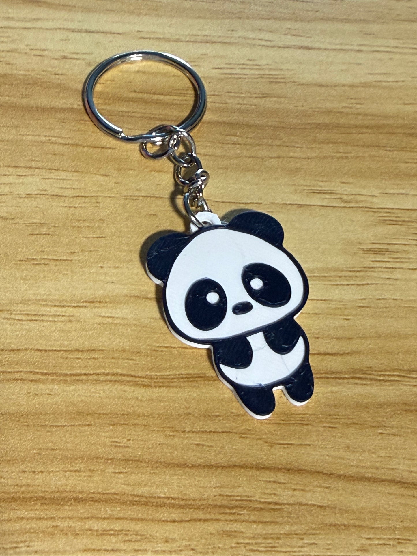 3D - Keychain - Panda
