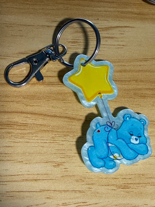 Keychains - Sleepy Bear Star
