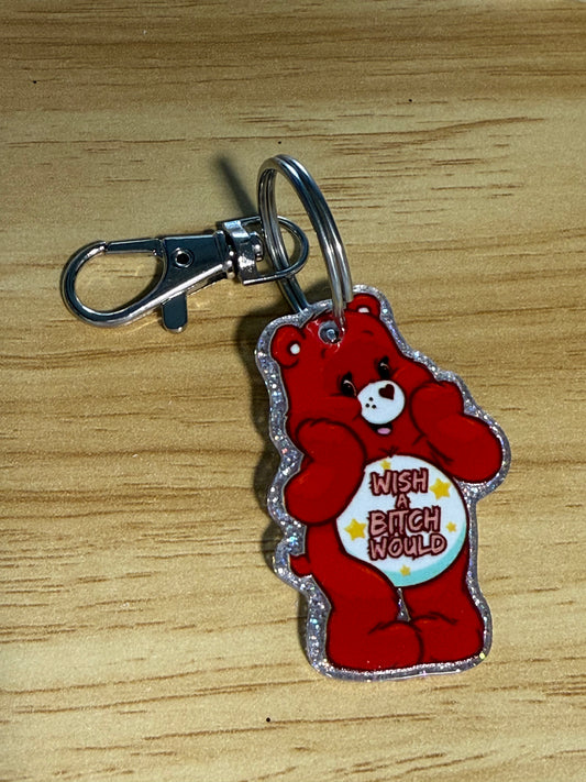 Keychains - CB - Wish a B Would