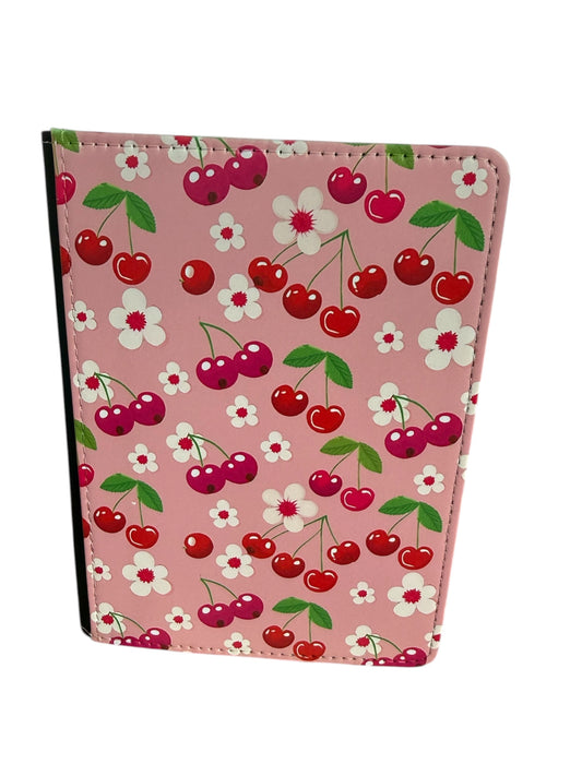 A6 Cherries Sublimation Journal  - Refillable & Bookmarked