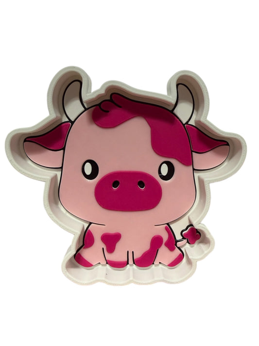 3D - Highland Cow Trinket Tray