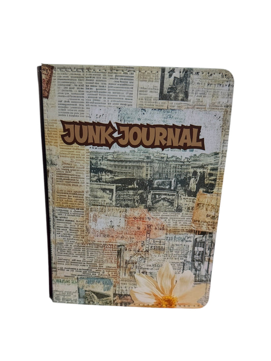 A5 Junk JournalSublimation Journal - Refillable - Bookmarked