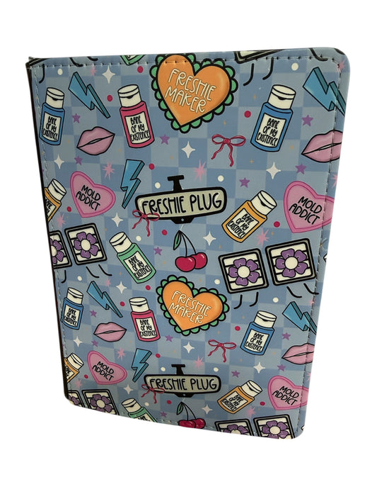 A6 Car Freshie Maker Sublimation Journal  - Refillable & Bookmarked