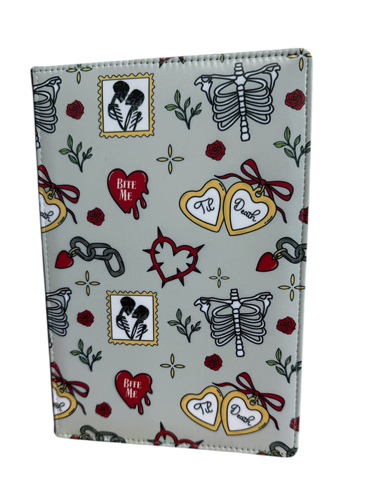 A5 Dark Romance Sublimation Journal - Refillable - Bookmarked