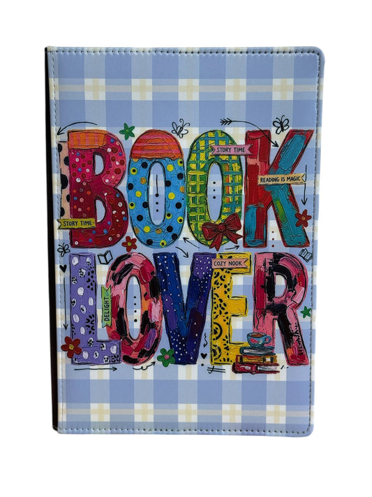 A5 Book Lover Sublimation Journal - Refillable - Bookmarked