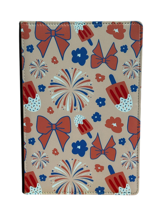 A5 4th of July Sublimation Journal - Refillable - Bookmarked