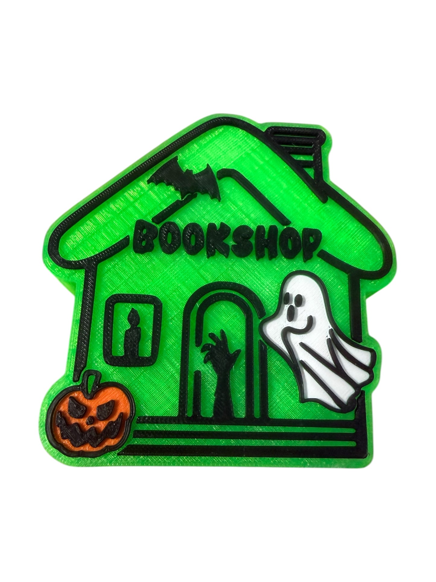 3D - Ghost Bookshop Bookmark Holder