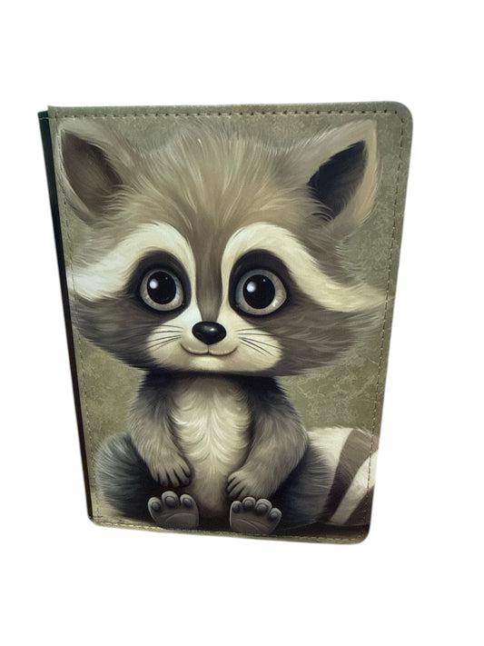 A6 Raccoon Sublimation Journal  - Refillable & Bookmarked