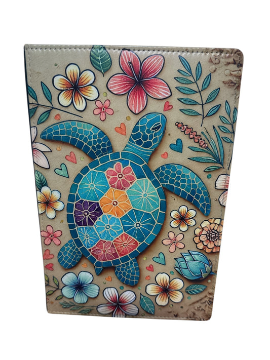A5 Sea Turtle Sublimation Journal - Refillable - Bookmarked
