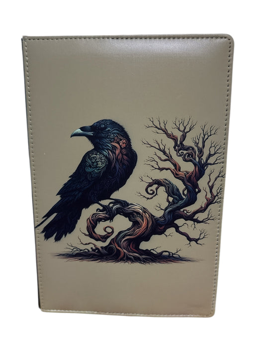 A5 Raven Sublimation Journal - Refillable - Bookmarked