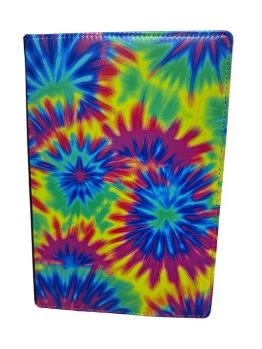 A5 Tie Dye Sublimation Journal - Refillable - Bookmarked