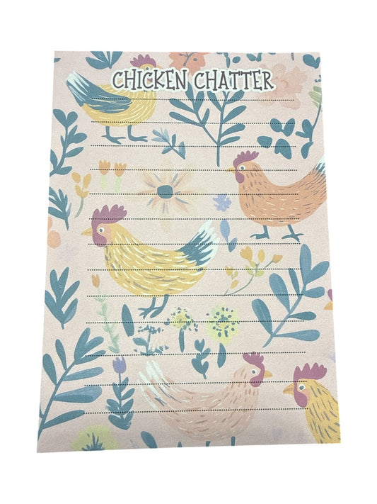 Notepad - Chicken Chatter - March